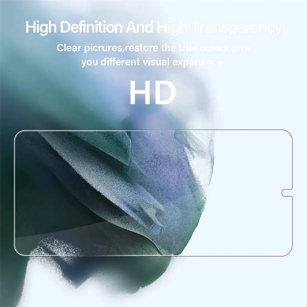 3-Pack Tempered Glass Screen Protector with Fingerprint Unlock