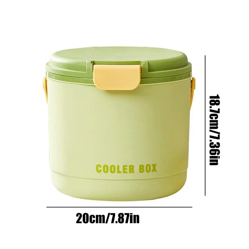 thumbnail image 2 of Triple-Insulated Ice Bucket With Lid - Portable Wine Cooler That Keeps Ice Cold 12-24 Hours 2 of 11