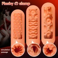 Weiche Protable Vagina Pussy Silikon Männlicher Masturbator Erotische Spielzeug für Erwachsene Masturbation Penis Ausdauer Übung Sex Spielzeug für Männer 2