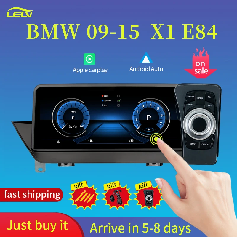 Factory Price 10.25&quotHD Android Car Video Player Apple Carplay GPS Navigation For BMW x1 E84 Bluetooth Multimedia Screen Radio |