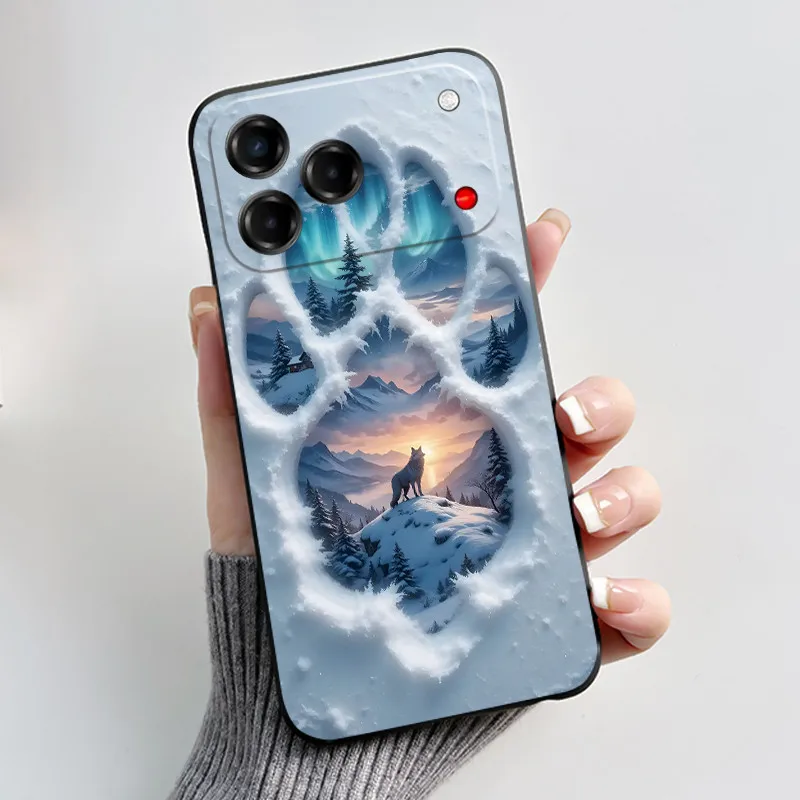 Luxury Cute Love Rabbit Black Silicone Soft Phone Case Cover