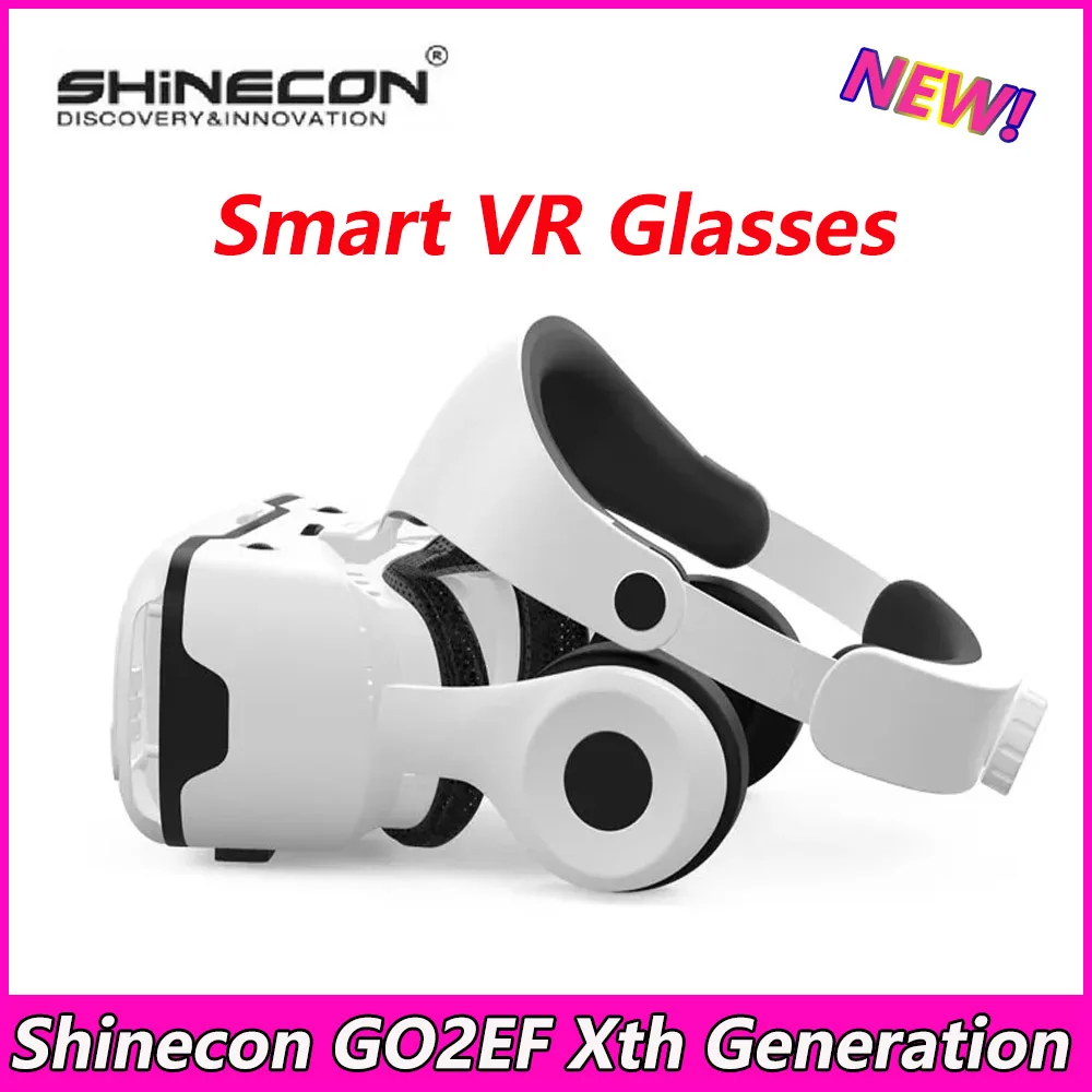 

Shinecon GO2EF Xth Generation VR Glasses RV Virtual Reality 3D Gaming For Apple vivo Huawei Oppo All-in-One Headset Smartglasses