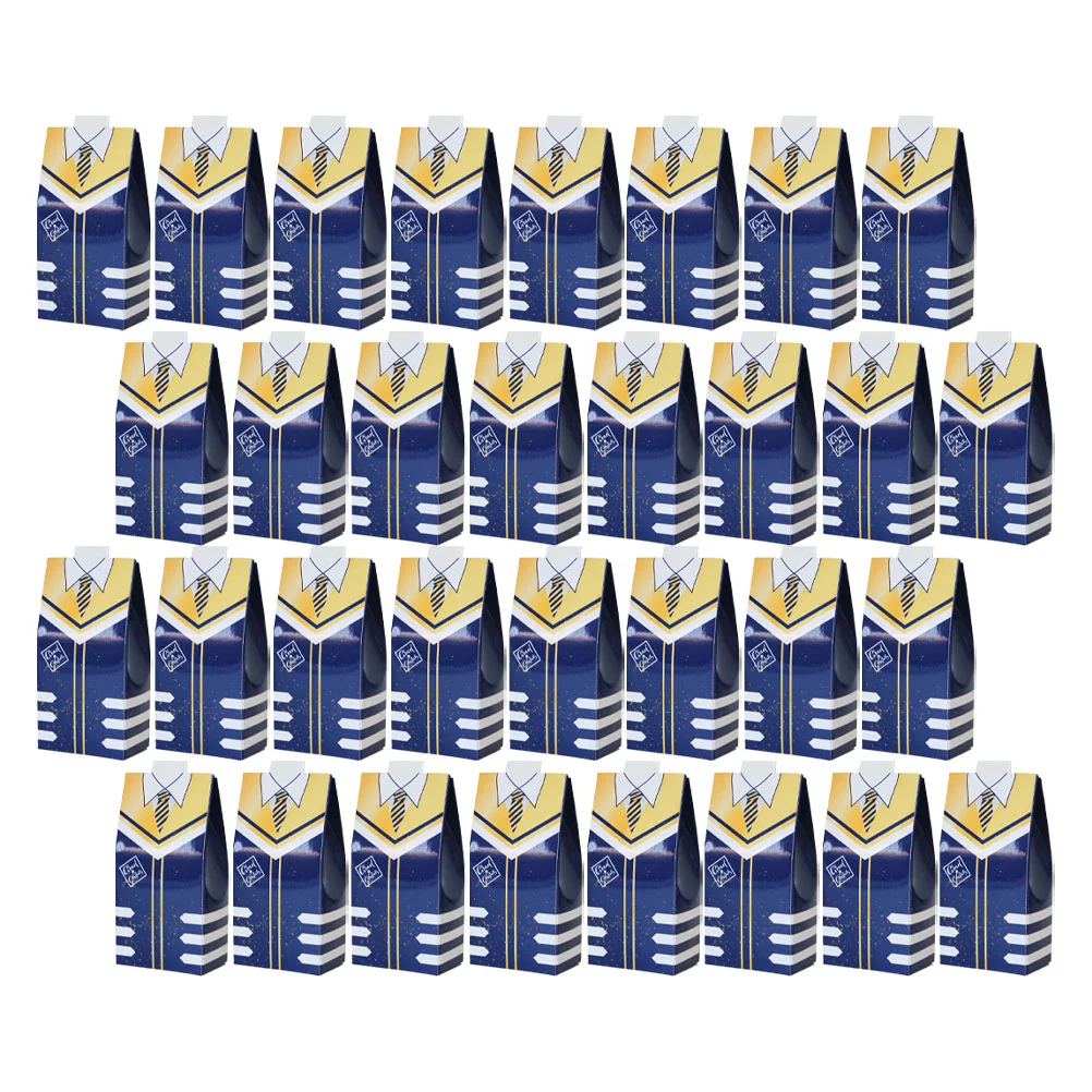 

50 Pcs Boxes for Gifts Celebration Candy Case Party Holder Paper Multi-function Container Graduation Favor Sweets