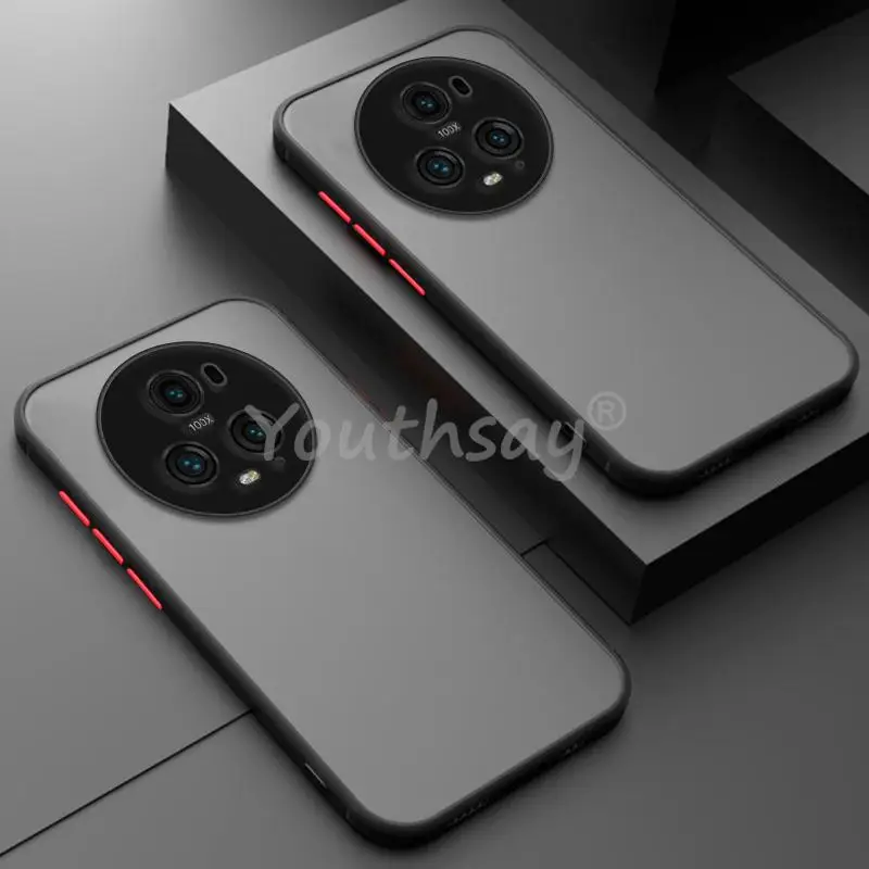 Per Honor Magic 5 Pro Custodia In Silicone Opaco Tpu Gomma Trasparente Capa Custodia Antiurto Honor Magic5 Pro Cover Honor Magic 5 Pro Case