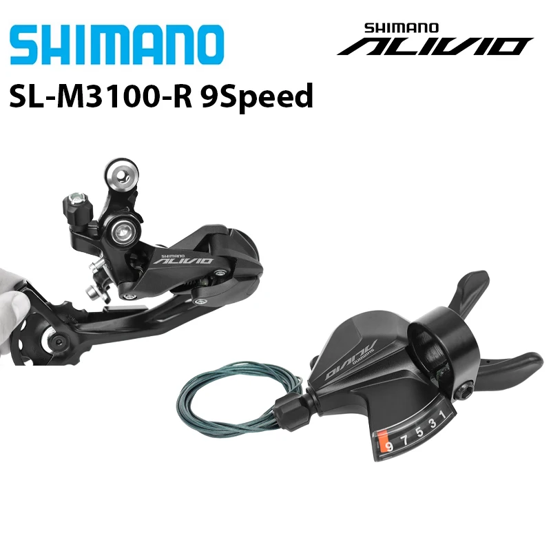 Shimano Mt200 Palanca De Cambio Shimano Alivio Sl-m3100 2v
