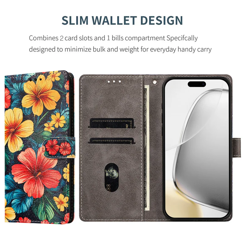Leather Wallet Case for ZTE Nubia Neo - Elegant and Durable Protective Cover