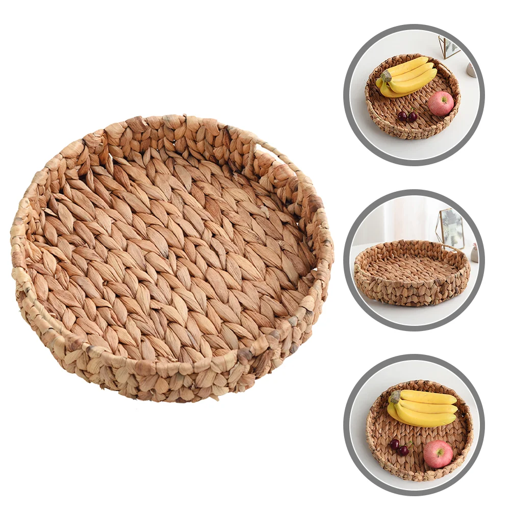 

Weaving Storage Basket Teacup Storage Holder Book Organizing Basket Desktop Basket