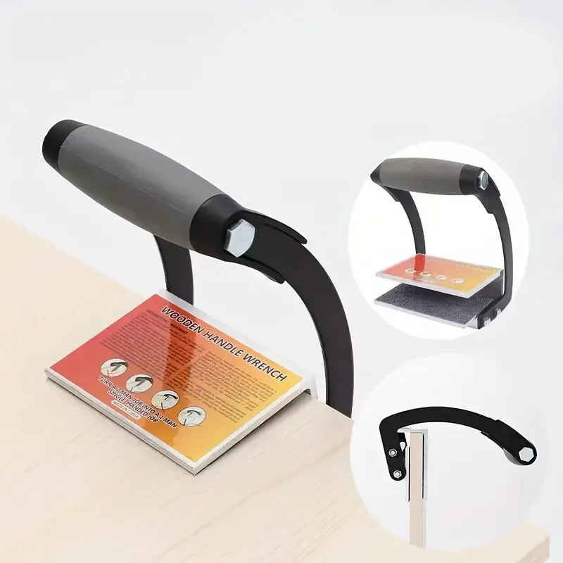 Wooden Handle Wrench Wood Fixtures Board Lifting Wrench Wood Clamping Tool Handling Helper Lifting Device Hand-clamping Tool
