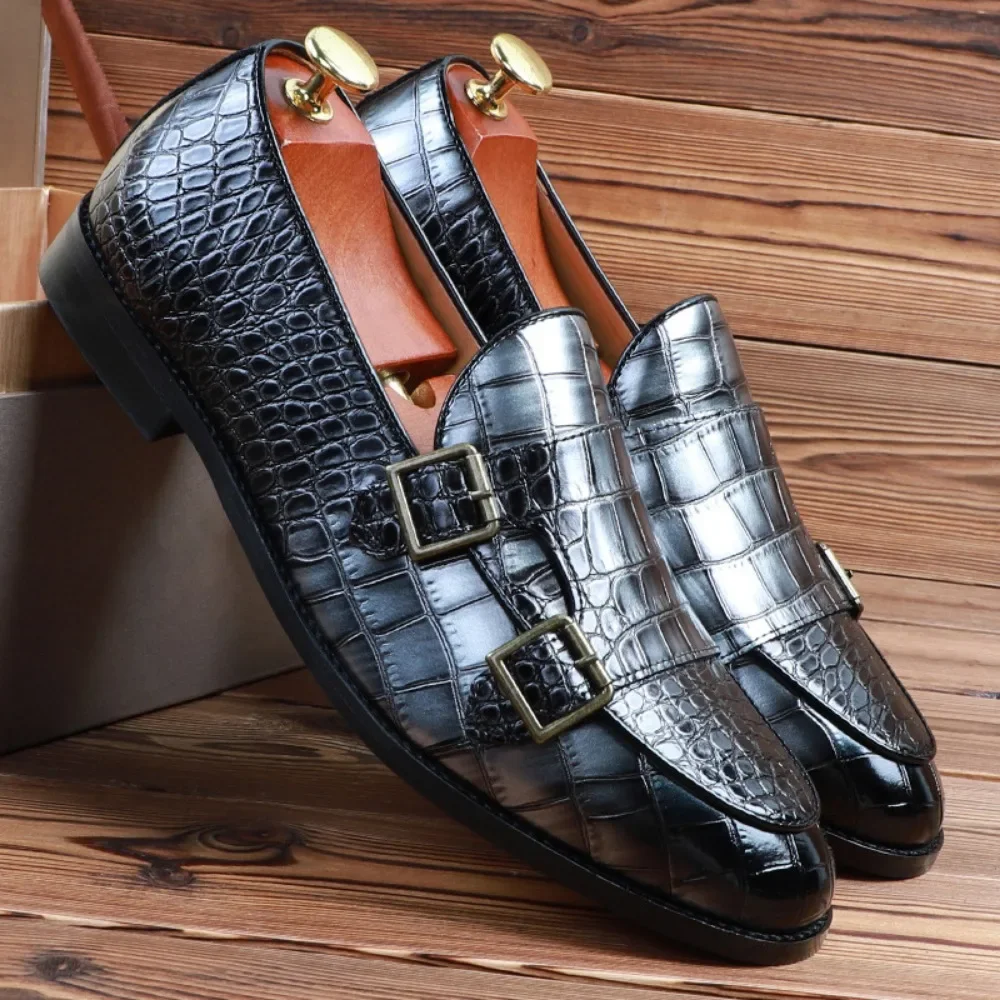 Mens Dress Shoes Fashion Men's Leather Shoes Oversized for Men Loafers Shoe Zapatos Para Hombre Zapatos De Vestir Hombre