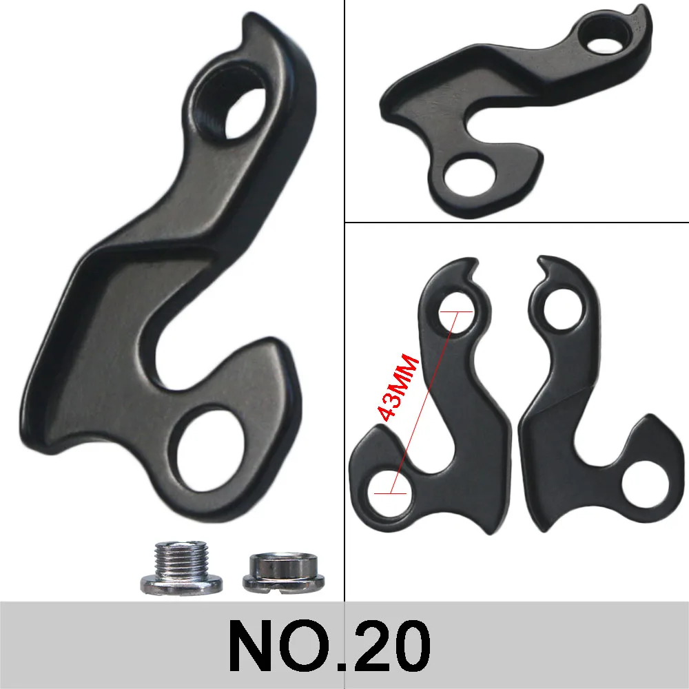 1PC MTB Fahrrad Schaltwerk Aufhänger Racing Fahrrad Rahmen Hinten Getriebe Mech Schaltwerk Aufhänger Schwanz Haken Dropout Konverter Adapter – Detail 26