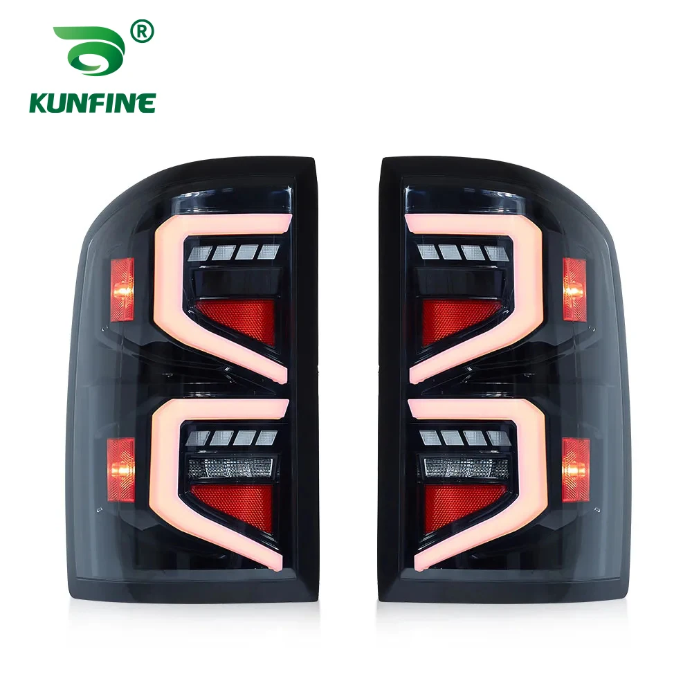 

Pair Of Car Tail Light Assembly For GMC Sierra 2014 2015 2016 2017 2018 LED Brake Signal light Car led Tail light Tuning Parts