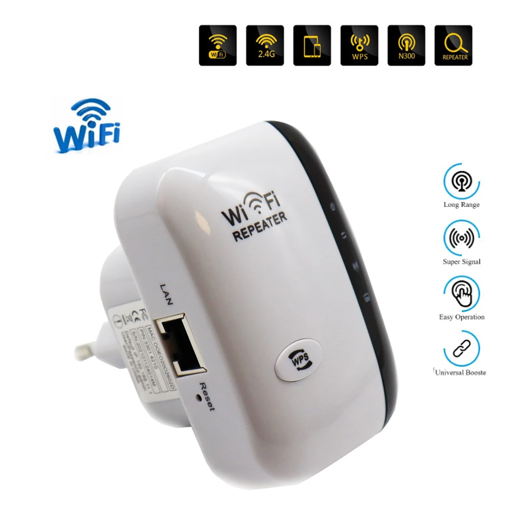 Repetidor WiFi de 300Mbps, extensor, amplificador de señal 802.11N, punto de acceso inalámbrico largo alcance, venta al por mayor|Rúteres inalámbricos| - AliExpress