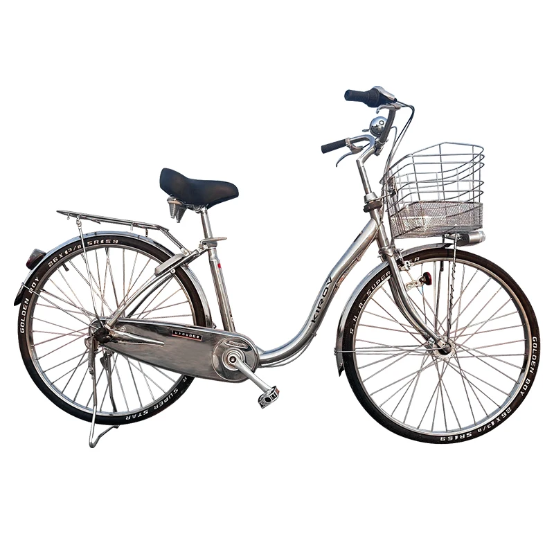 

Factory sales Internal variable speed bike Stainless steel commuting bike senior citizens commute inside three speeds
