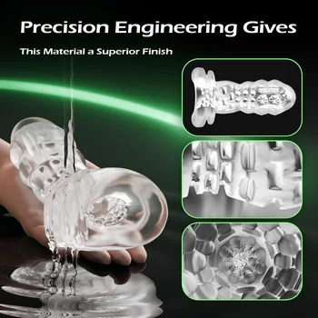 LED Automatic Male Masturbator Goods 19 Modes Thrusting Heating Blowjob Sucking Machine Vaginette Men Sex Toys Adult 18