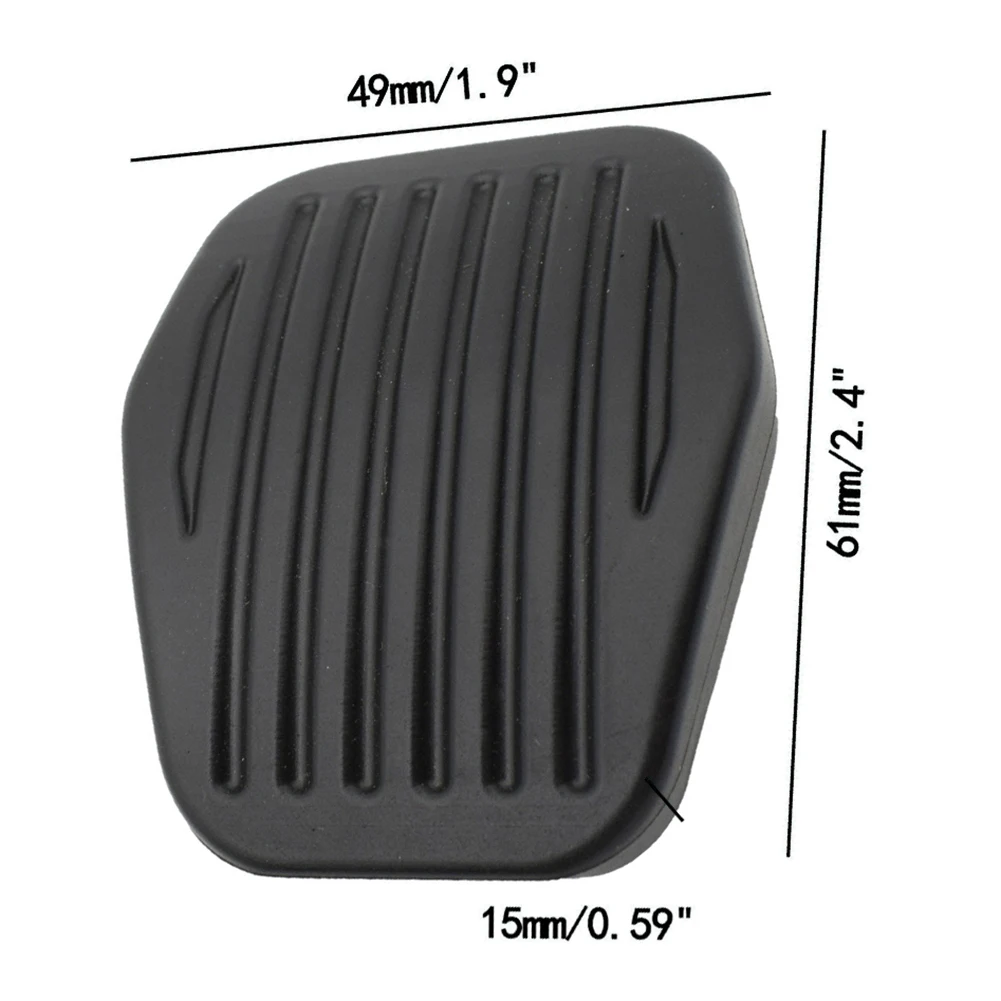 C-MAXII Kuga MK2 Brake Clutch Pedal Pad Car Brake Clutch Pedal Pad Cover 2pcs Automobile Accessories