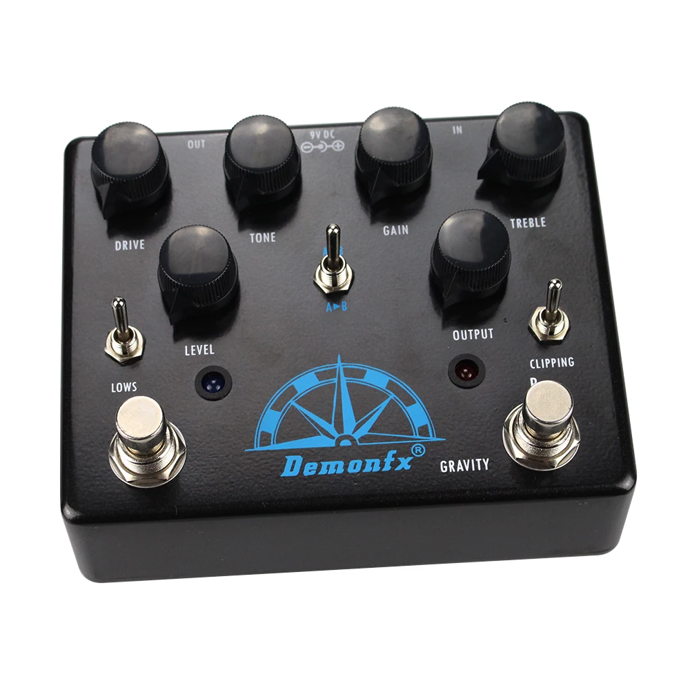 新しいdemonfx重力ギターエフェクトペダル複合TS10とklon