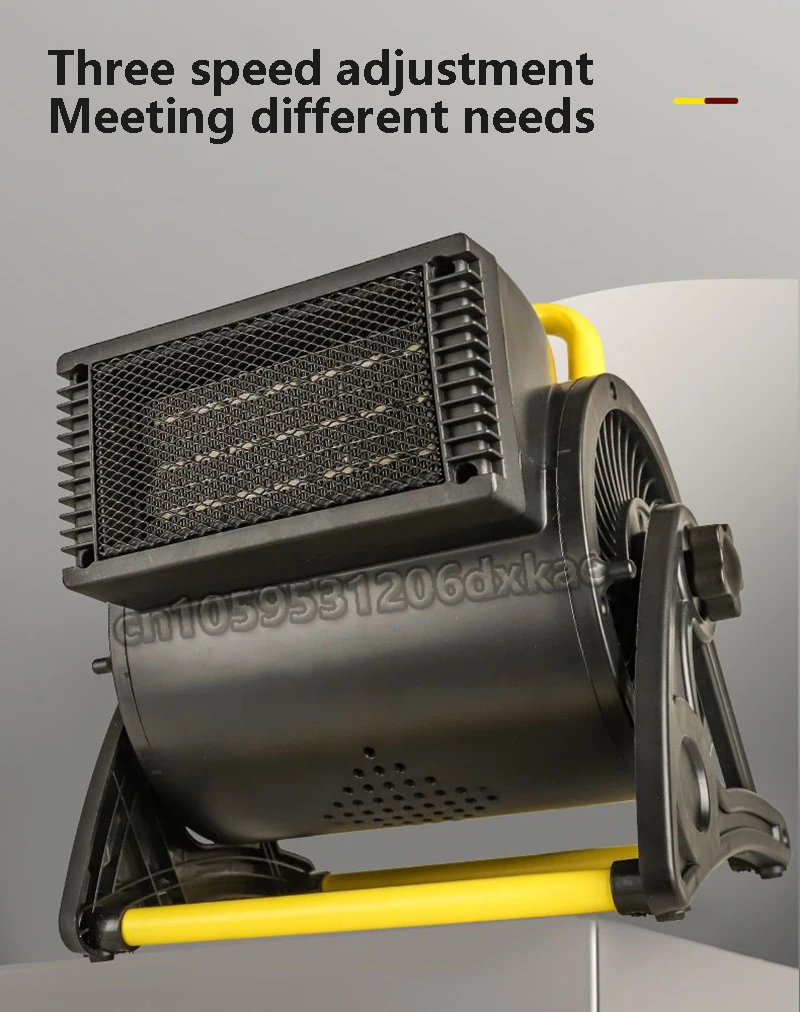 220V Heater Industrial Heater Hot Air Fan Electric Heater Bathroom