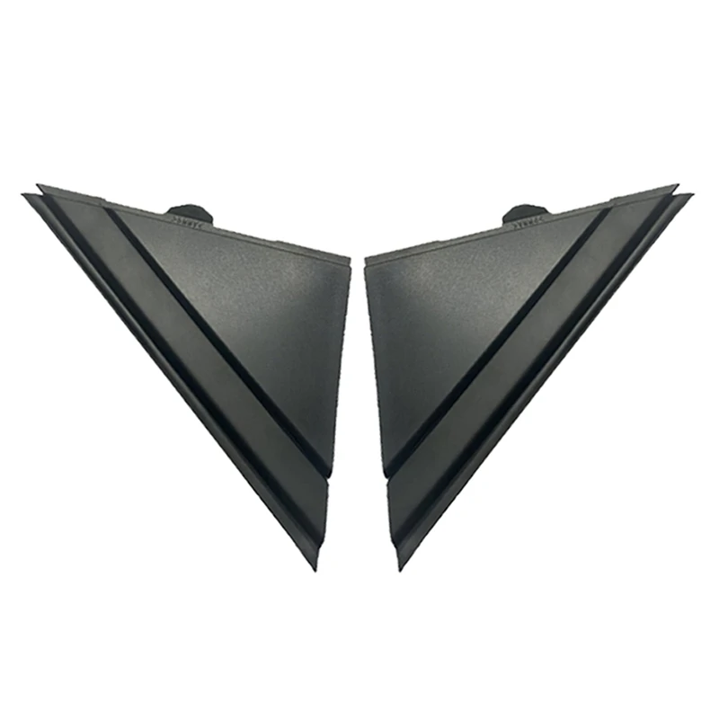 Pair Of Glossy Black Mirror Triangle Covers For Toyota Prius (2016-2021) - Left & Right Set