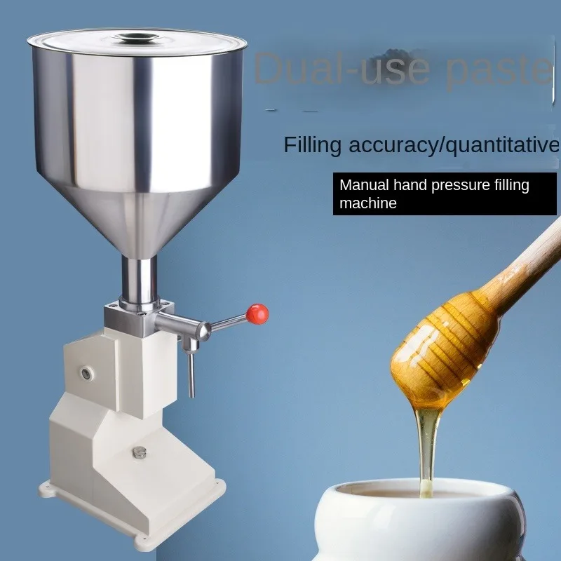 A-03 Manual Mini Filling Machine Filling Machine 5-55ml Liquid and Paste with CE Certificate