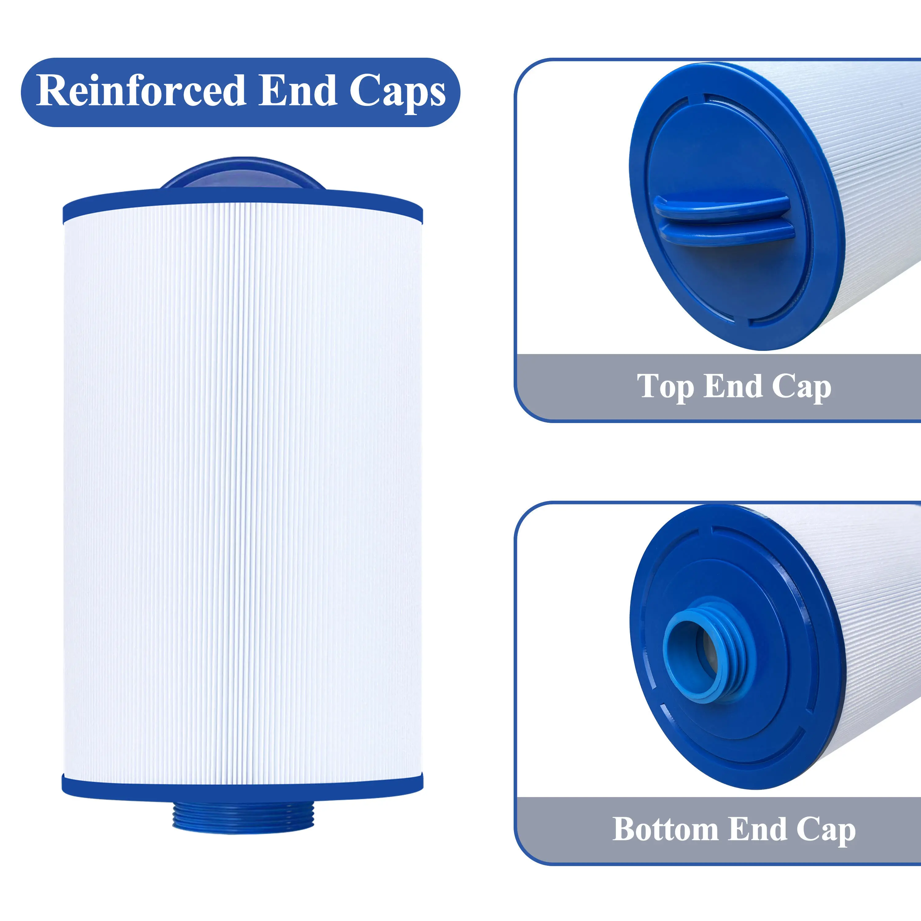 Cryspool Spa Filter Compatible with 4CH-21, PTL18, PDM25P4, PTL18P4, FC-0121, 5-238, SD-00845, 19sq.ft, 2 Pack