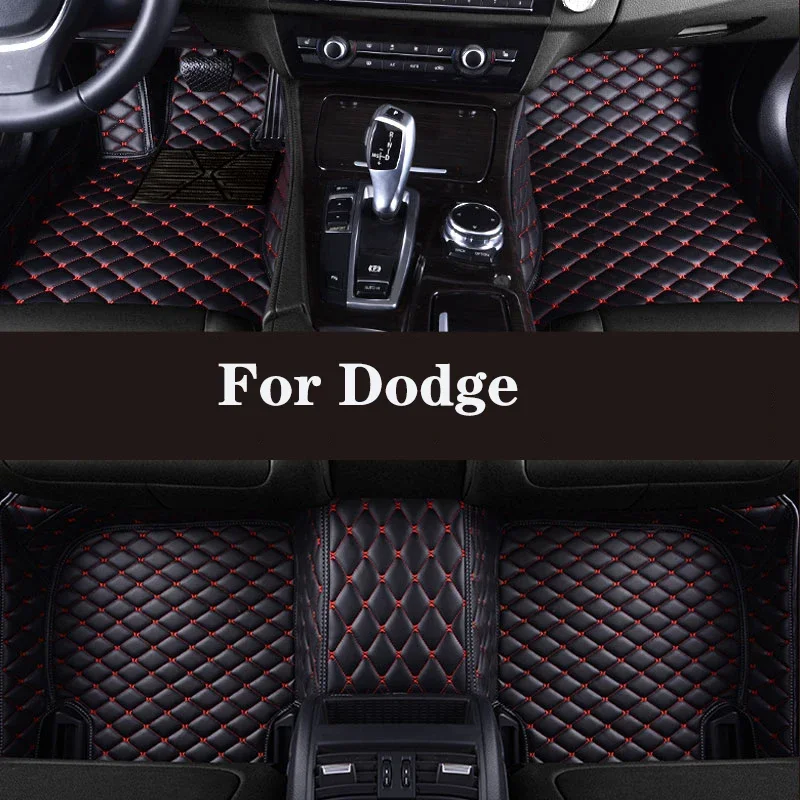 

Full Surround Custom Leather Car Floor Mat For Dodge Caliber (Right driving) Dakota Nitro Stratus Auto Parts