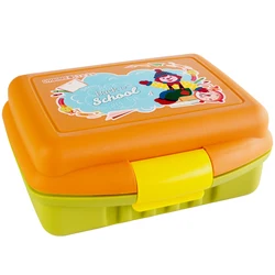 Kids' Cartoon Stationery Bag - Cute, Multi - Function Crayon and Pencil Organizer (Orange(no crayons))