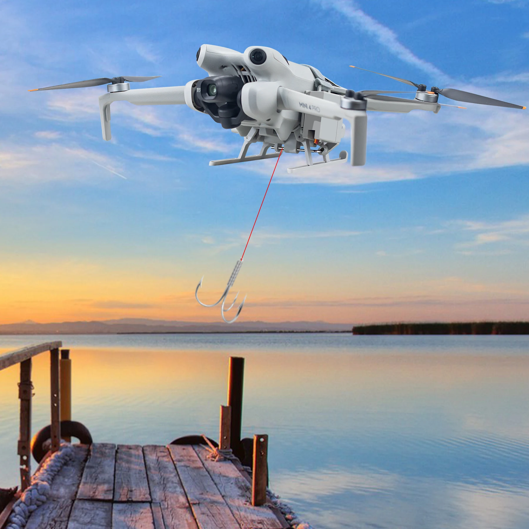 Thrower Wedding Ring Gift Delivery Drone Accessories for DJI MINI 4 PRO