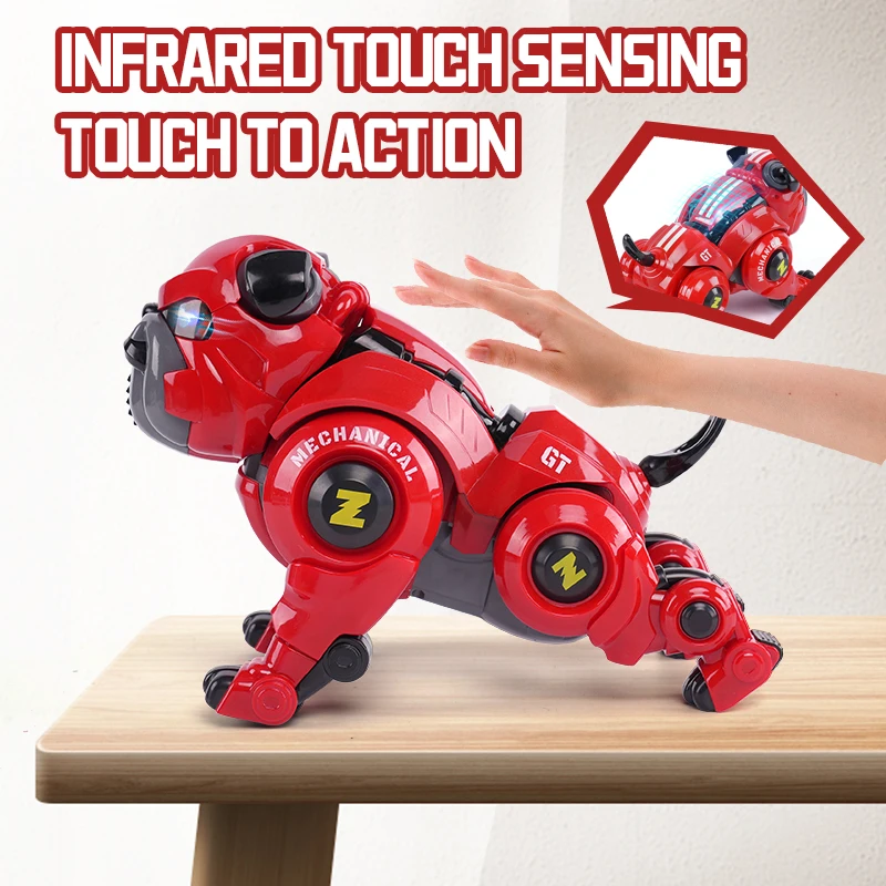 NEW Intelligent Robot Dog Touch Sensing Programming Stunt Mechanical Dog Parent-child Interaction Companionship Kids Toy 3