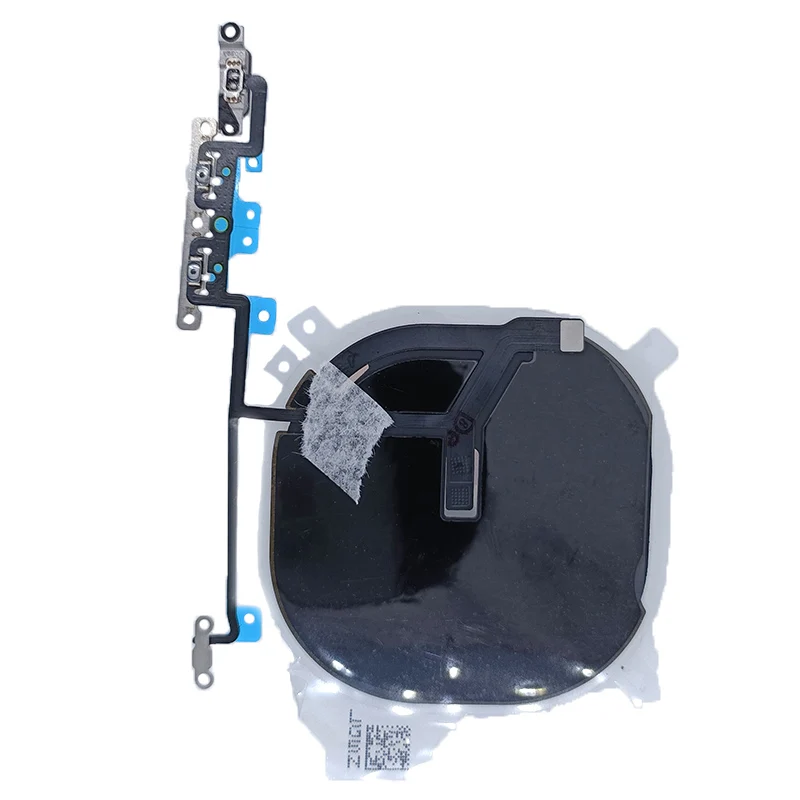 Wireless Charging Coil Flex Cable 1pcs for iPhone 15 14 Plus 12 13 Pro Max Charger Panel Sticker WPC Pad Chip Volume Tape Parts