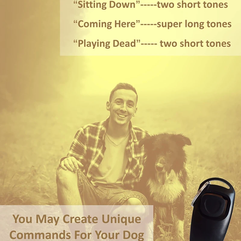Benepaw Professional Dog Whistle Training Effectively Stop Barking Hunting High-Frequency Pitch Recall-Dog Clicker Pet Obedience