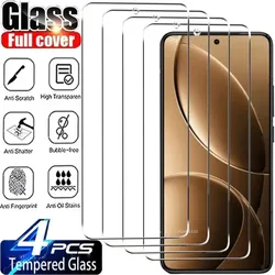 4PCS Unlock Screen Protector - Tempered Glass Full Cover HD Protection for 4 pcs (Redmi K80)