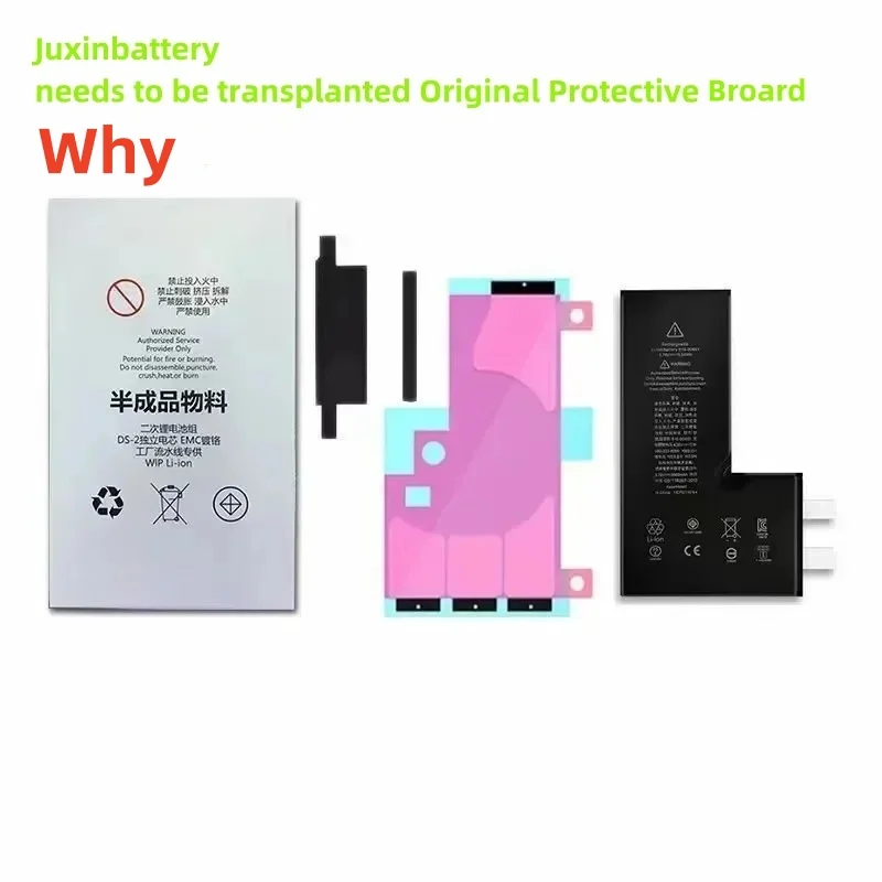 Аккумуляторная батарея высокой емкости OEM ODM для iPhone XR X Xs 11 12 13 14 Pro Max Mini SE3 Juxin 30 шт.