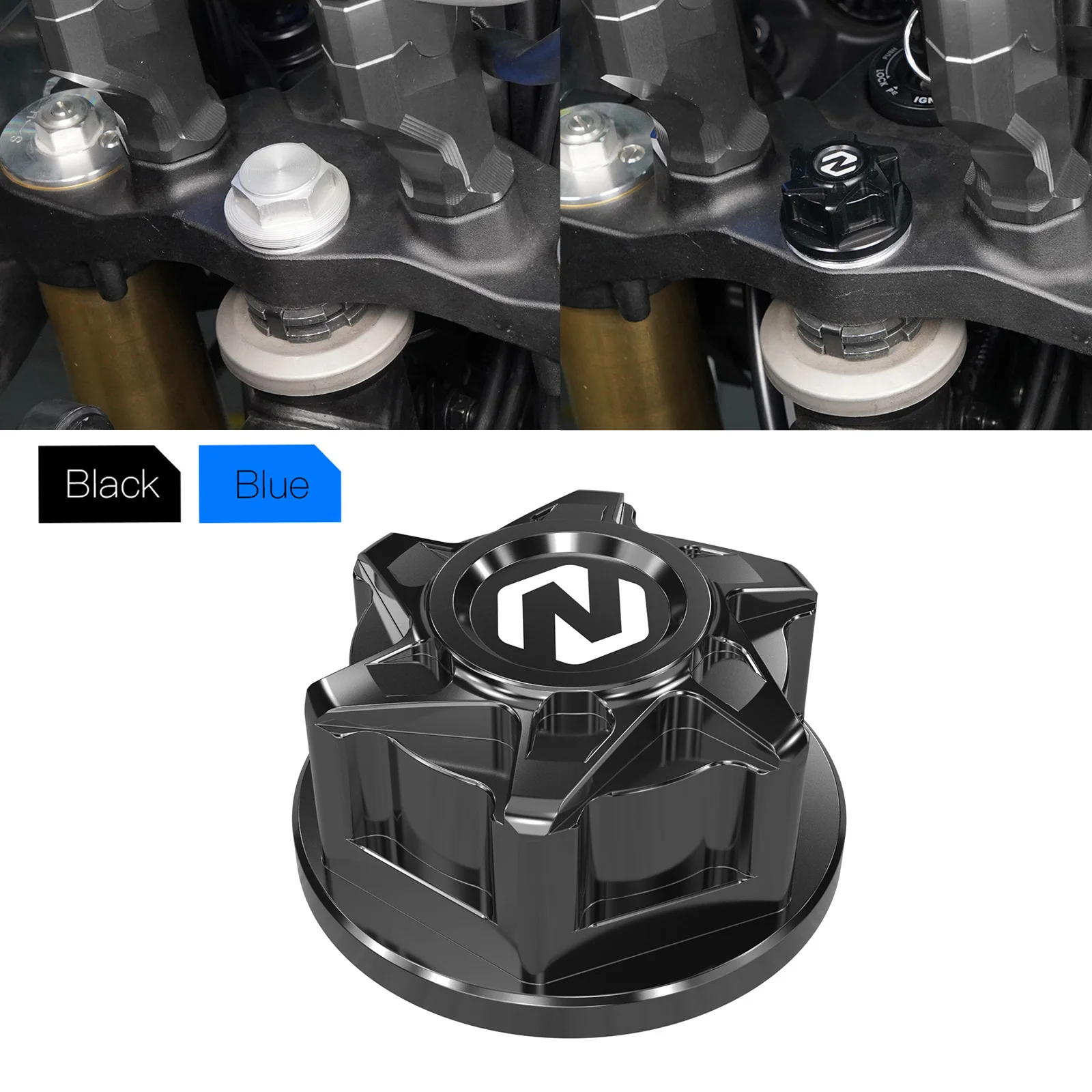 Vite Dado Stelo Sterzo Moto Per Yamaha Tenere 700 Xtz 700 2019-2024 Tenere 700 World Raid 2022 Yzf R7 22-23 Xsr 900 Mt-09