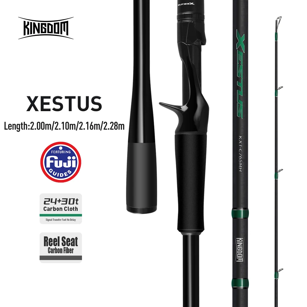Kingdom Xestus Fishing Rods 5 Section 2.0m 2.1m 2.16m 2.28m