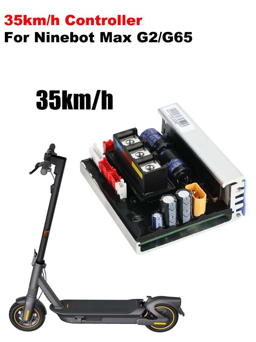 나인봇 킥스쿠터 맥스 G2 전기 스쿠터용 컨트롤러, 소비자 펌웨어, 마더보드 회로 제어 보드, 35 km/h-Freehip.co.kr