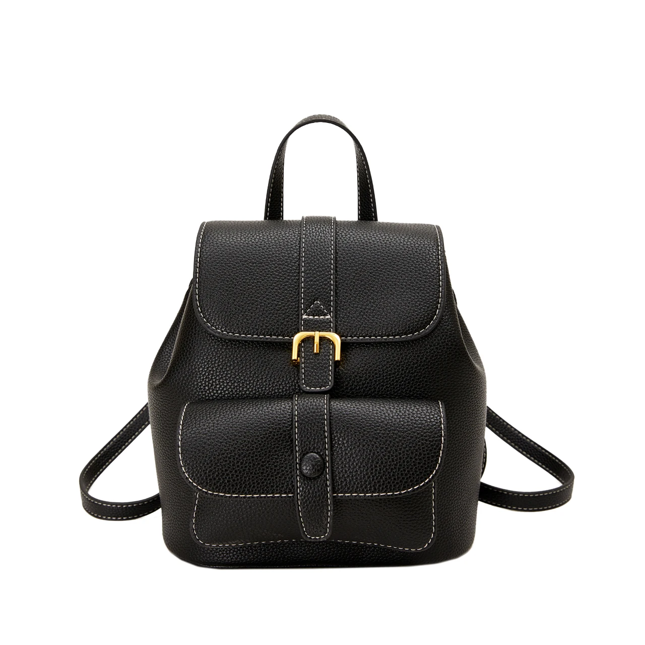 Avrupa Gezileri için Mükemmel Çok Cepli Kompakt Seyahat Hazır Kadın Sırt Çantası