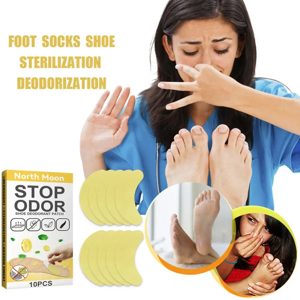 1/2PCS Shoes Odor Remover Deodorant Patch Lemon Athlete's Foot Soothing Insole Stickers Antibacterial Antiperspirant Foot Care