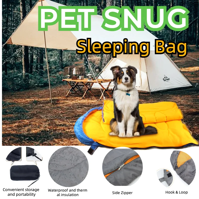 

Dog Ded Sleeping Bag For Travel Camping Hiking Backpacking Cama Para Perros Legowisko Dla Psa Hondenmand Panier Chien Mascota