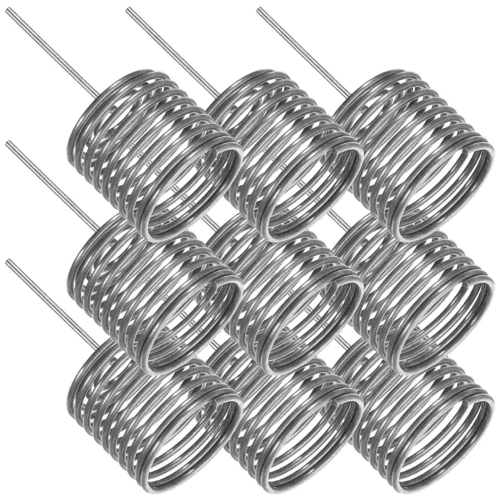 10 Pcs Box Pot Plant Bonsai Baskets Stainless Steel Gardening Supplies Plants Manure Spike Fertilization Container