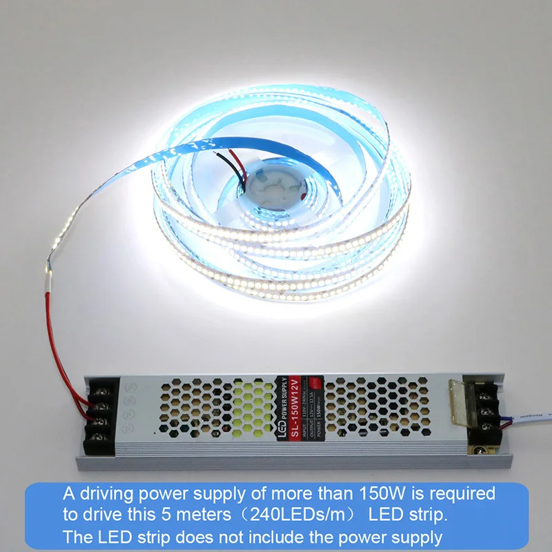 LED Light Bar 240LEDs/m DC12V 24V 5M 1200LEDs, RGB Flexible and Cuttable