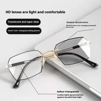 Photochromic Reading Glasses Multi Functional Sunglasses HD Anti Blue Light Anti Fatigue Reading Glasses Are Versatile 2