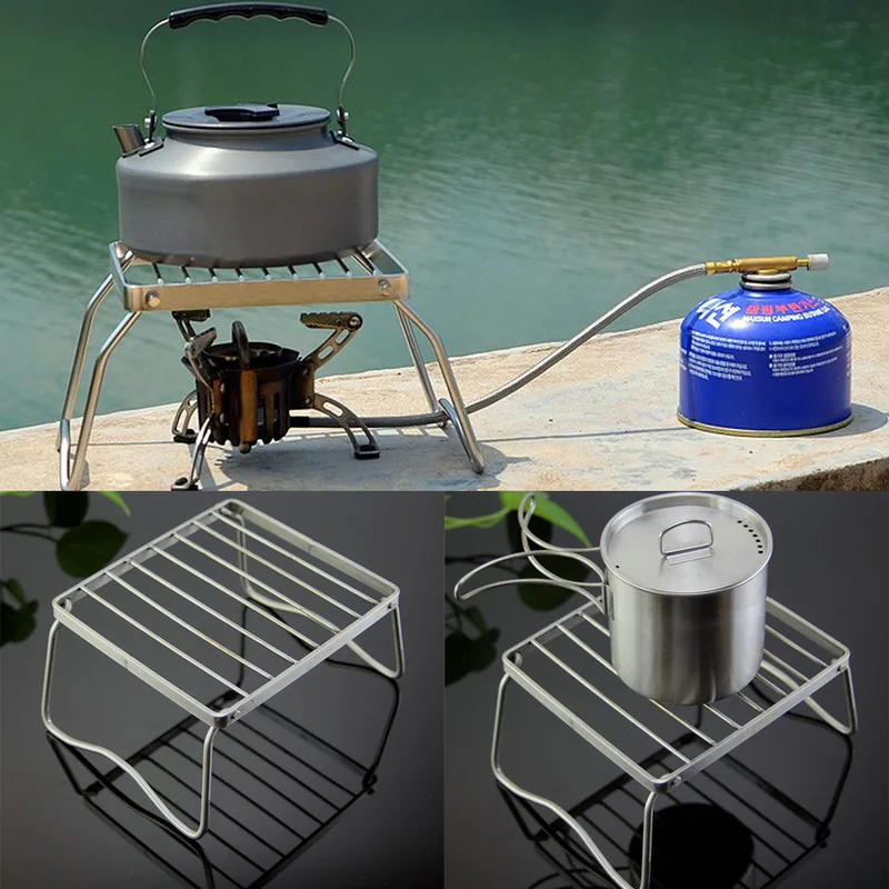 Portable  Folding Barbecue Mini Pocket BBQ Stainless Steel BBQ Accessories for Home Park Use for Park Camping