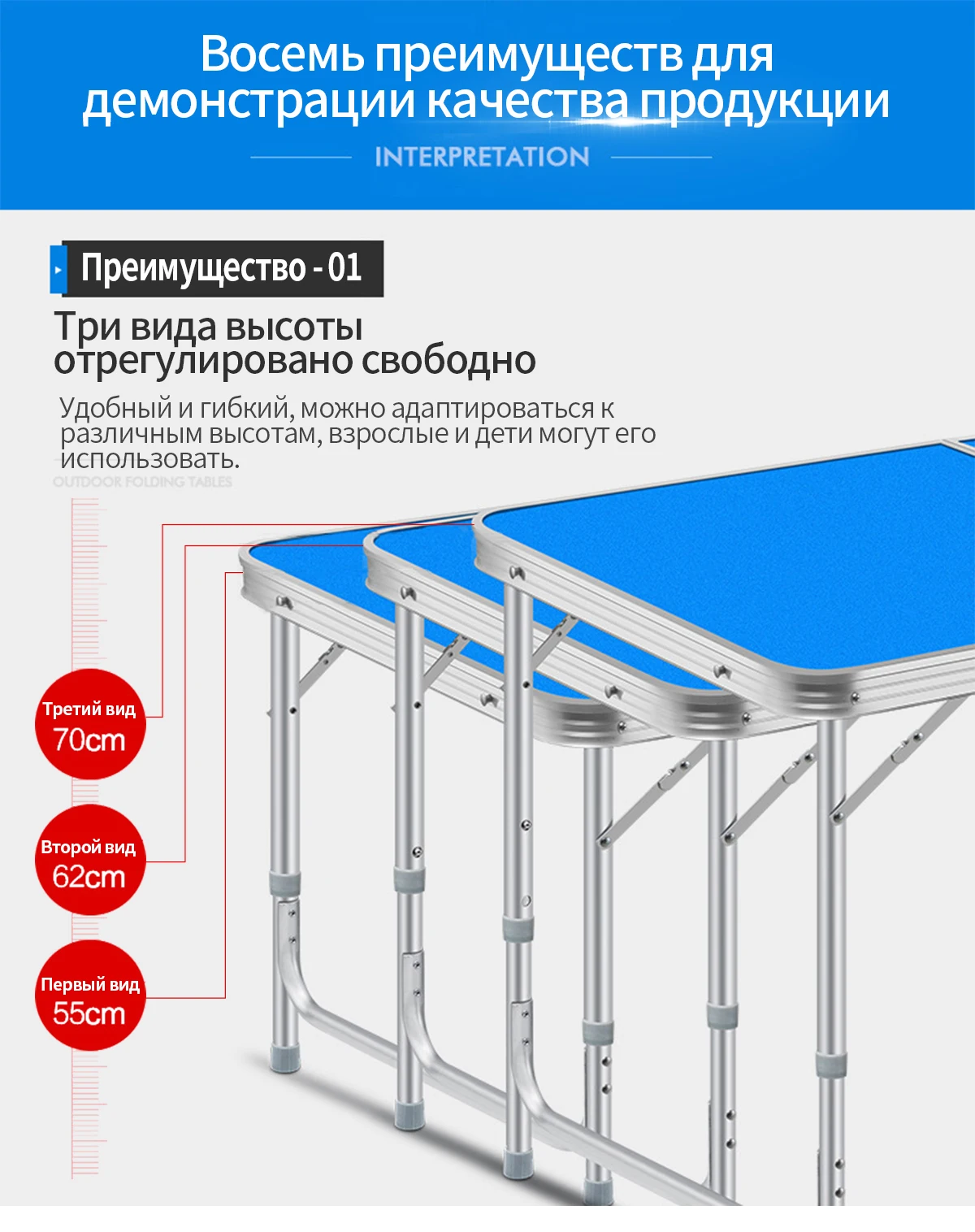 Vicllax camping kit, folding, portable, table, 4 chairs, 60x120 cm Outdorr 60*120cm portable folding table with chair for garden party picnic BBQ Outdoor set chairs aluminium alloy waterproof durable