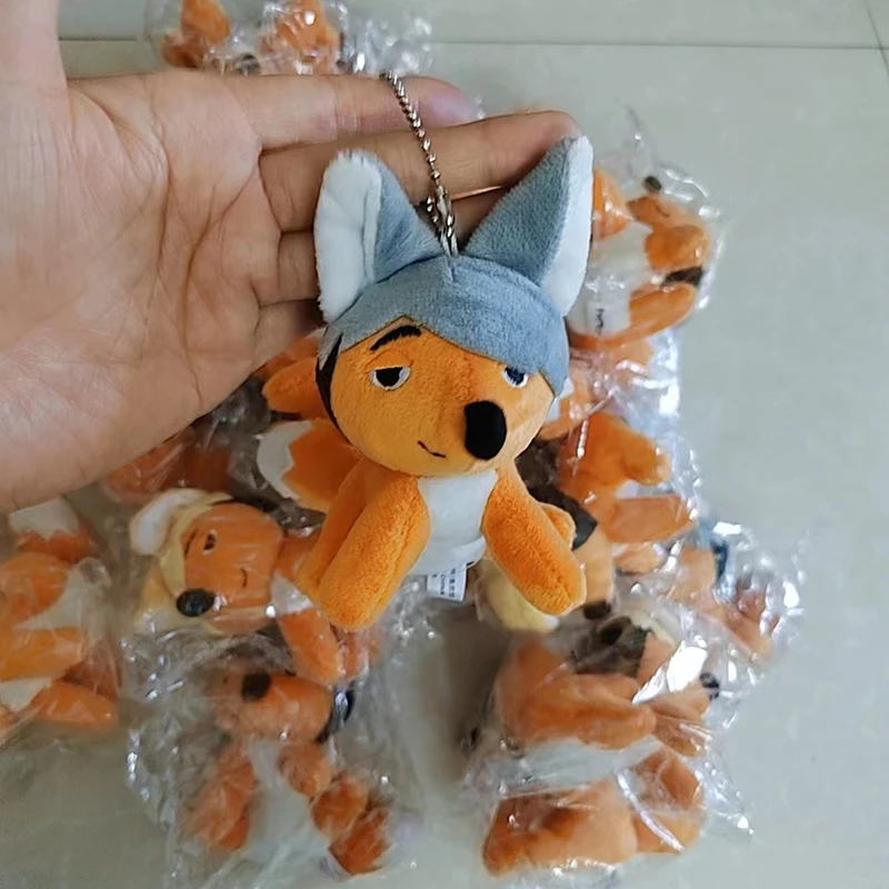 Jump Shop 11CM Limited Fox Doll Pendant Anime Haikyuu Miya Atsumu