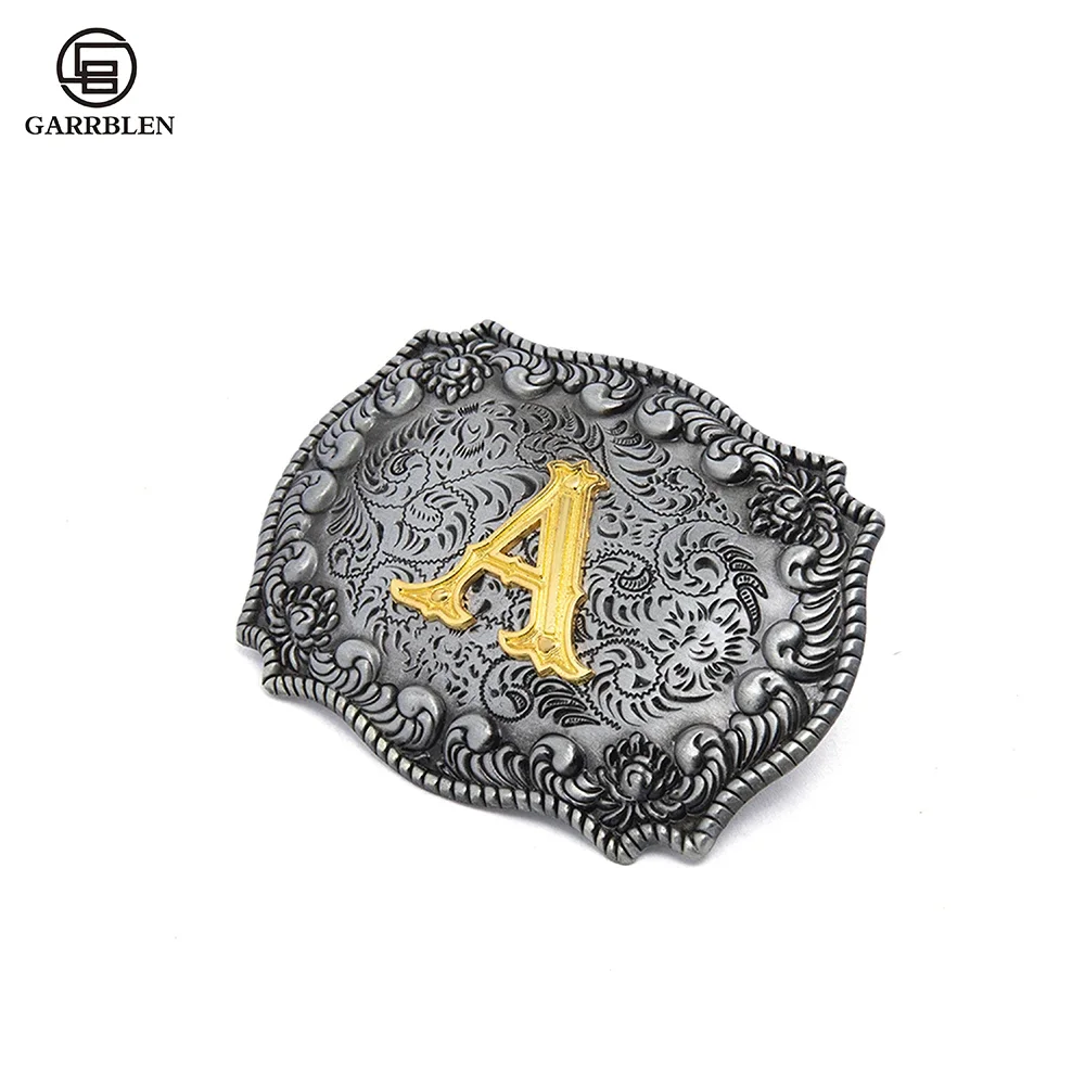 

Garrblen Men Belt Buckle Fashion Luxury Belt Designer Western Retro Metal Cowboys Buckles Jean Gift Accessories 3.8CM-4CM Buckle