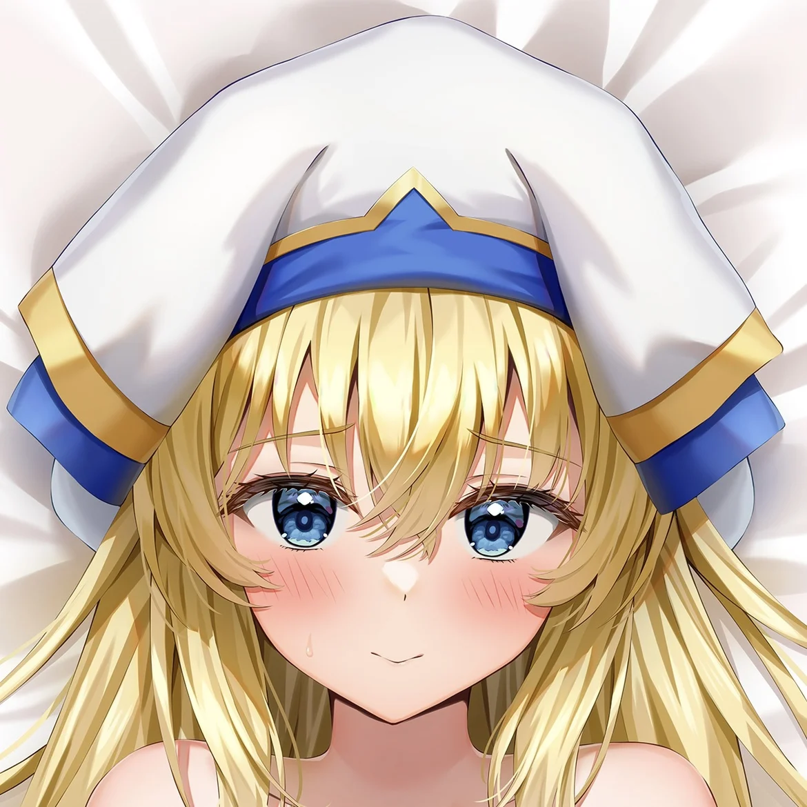 

Japanese Anime Goblin Slayer Priestess Sexy Dakimakura Cozy Pillow Cover SS Bedding Gifts