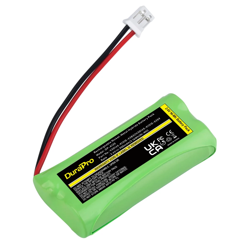 Batteries Rechargeables Pour Téléphone Fixe Siemens Gigaset A140, A145, A16 - 2x 700mAh NiMH - Autonomie Longue