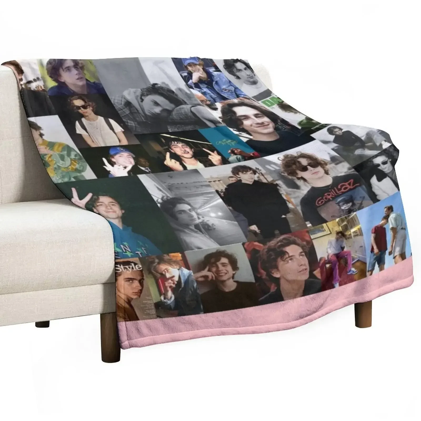 

Timothée Chalamet Blanket Throw Blanket For Baby fluffy Blankets