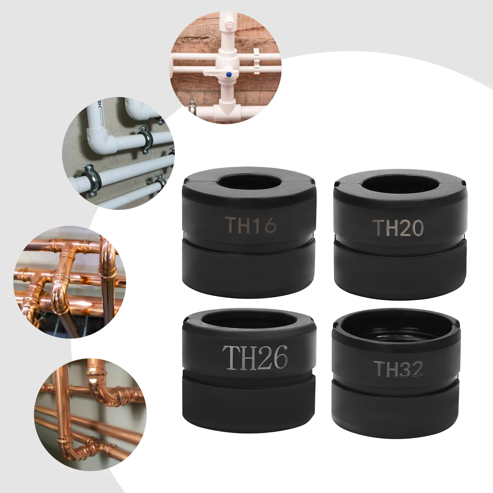 TH16/20/26/32 mm Crimpmatrizen-Set, Pressbacken für Rohr-Crimpzange für Aluminium-Kunststoffrohre, Brücke und Schiffbau – Detail 3