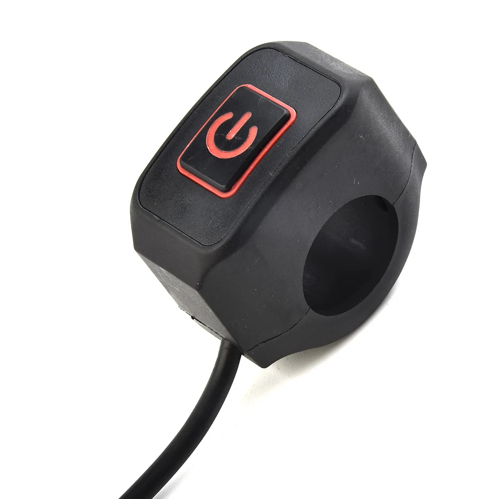 

1pc Stop Kill Swich Headlight Easy Electric Bike For Headlight Brake Lamp Button CNC Aluminum Alloy
